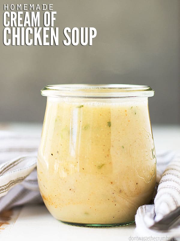 Easy Homemade Cream of Chicken Soup: Pantry Staples, 5 Minutes